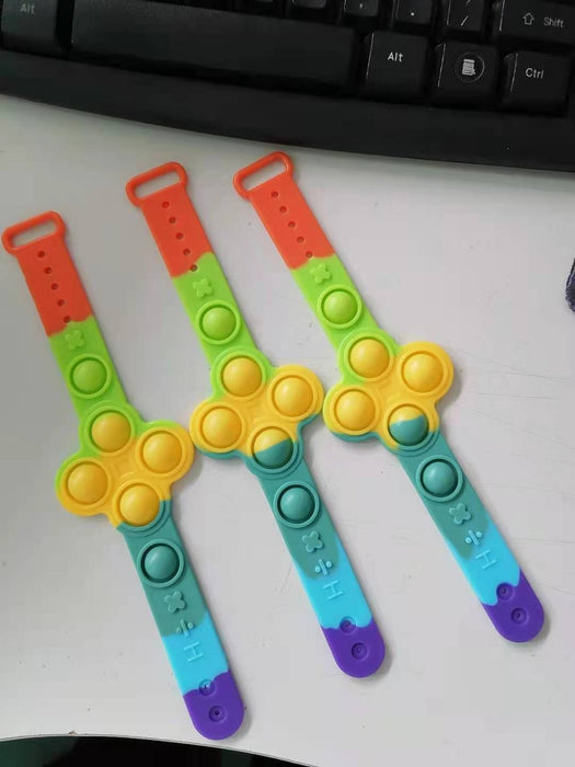 Children's Bracelet Press Bubble Decompression Fingers