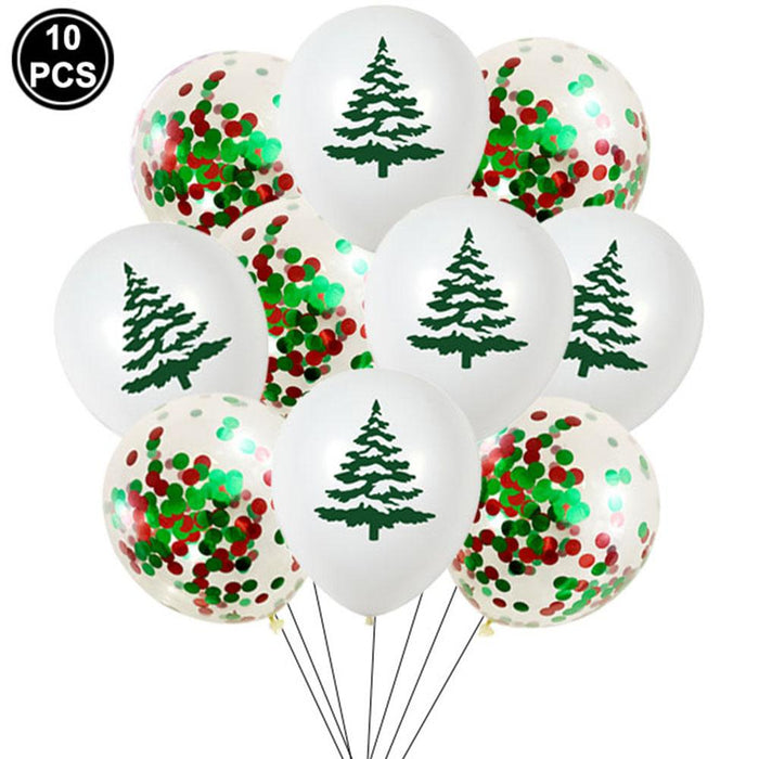 Christmas Foil Santa Claus Snowman Elk Balloons