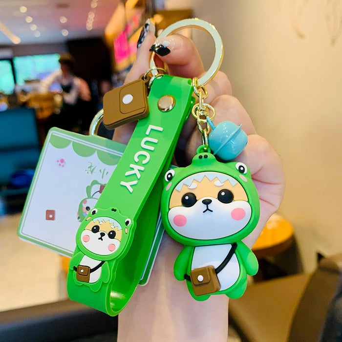 Cute Trendy Shiba Inu Doll Pendant Keychain