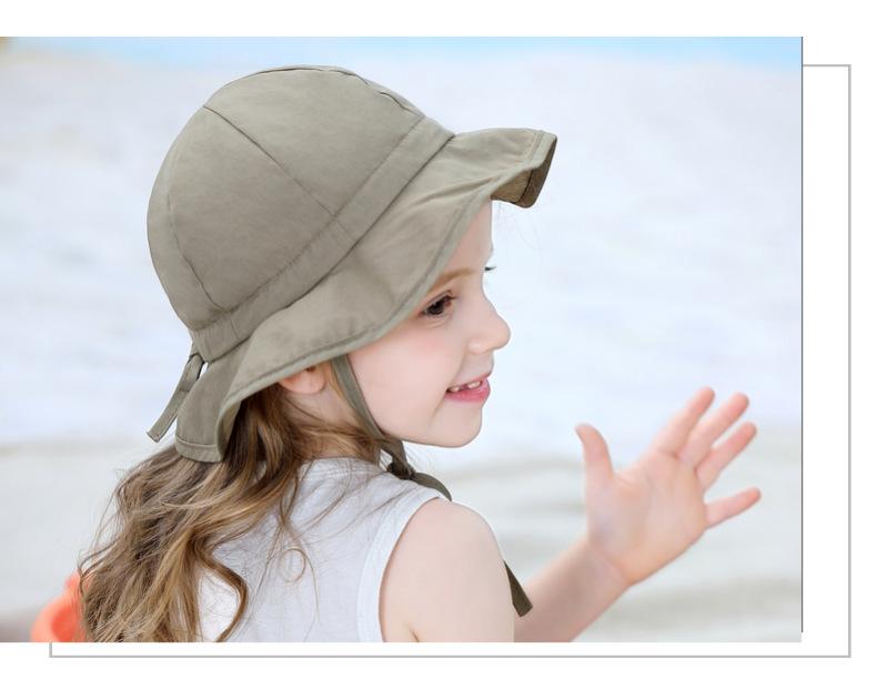 Summer Cute Anti-uv50+ Sunscreen Children's Fisherman Hat