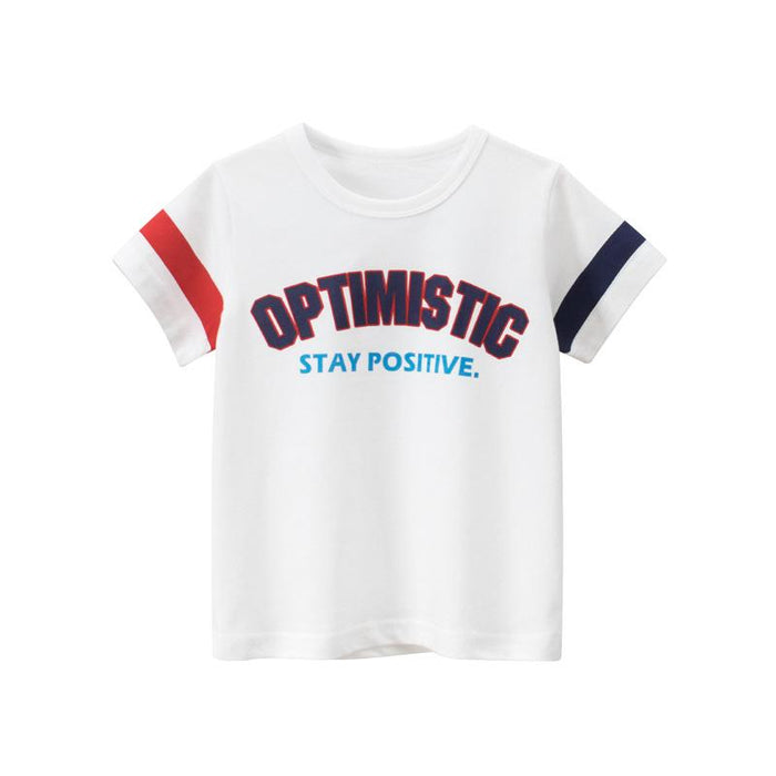 Children's short sleeved T-shirt