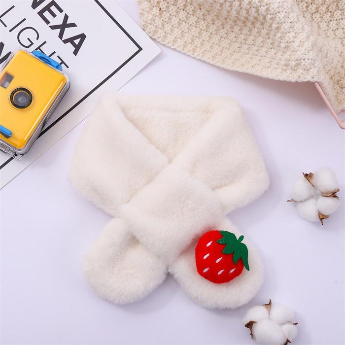 Cartoon Baby Winter Warm Thicken Scarfs