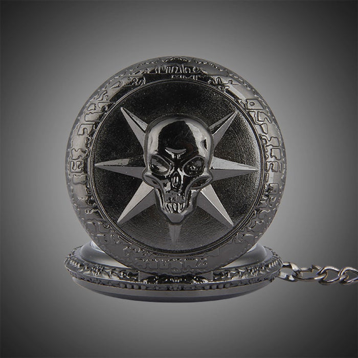 Collection Exquisite Skull Pocket Watch