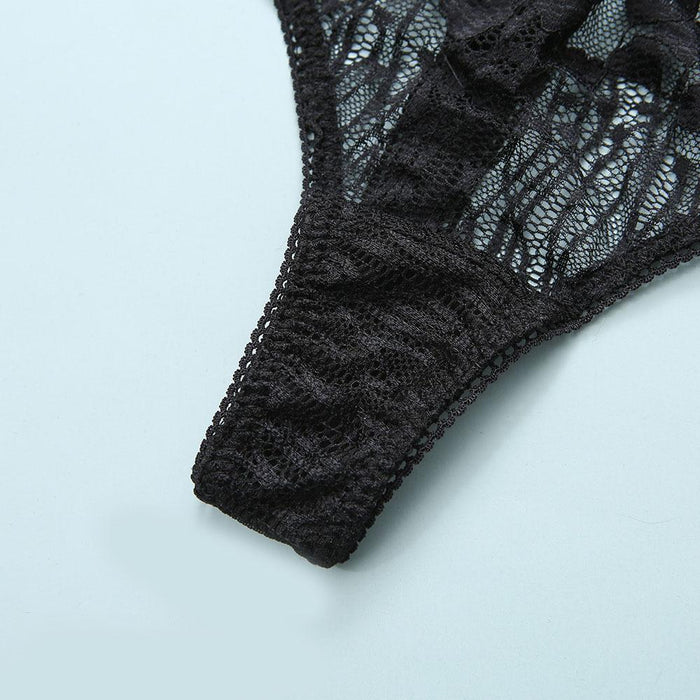 Sexy Lace Lingerie Garter Set Women Intimates Underwear