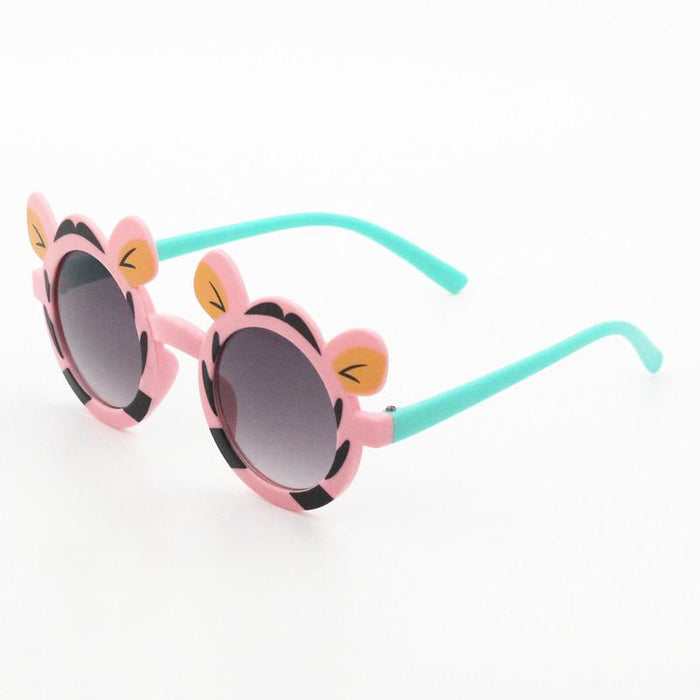 Children's glasses tiger head cartoon Sunglasses