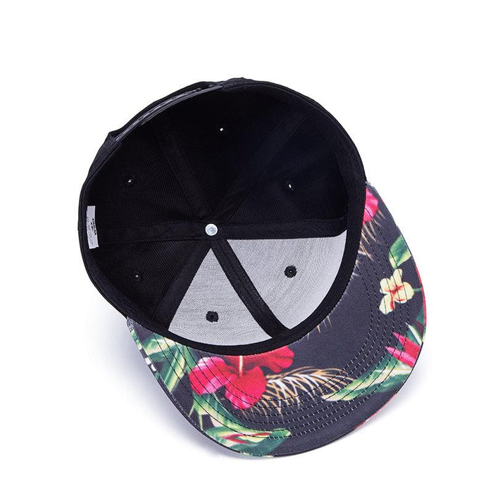 New Baseball Cap Printed Personalized Hip-hop Flat Brim Hat