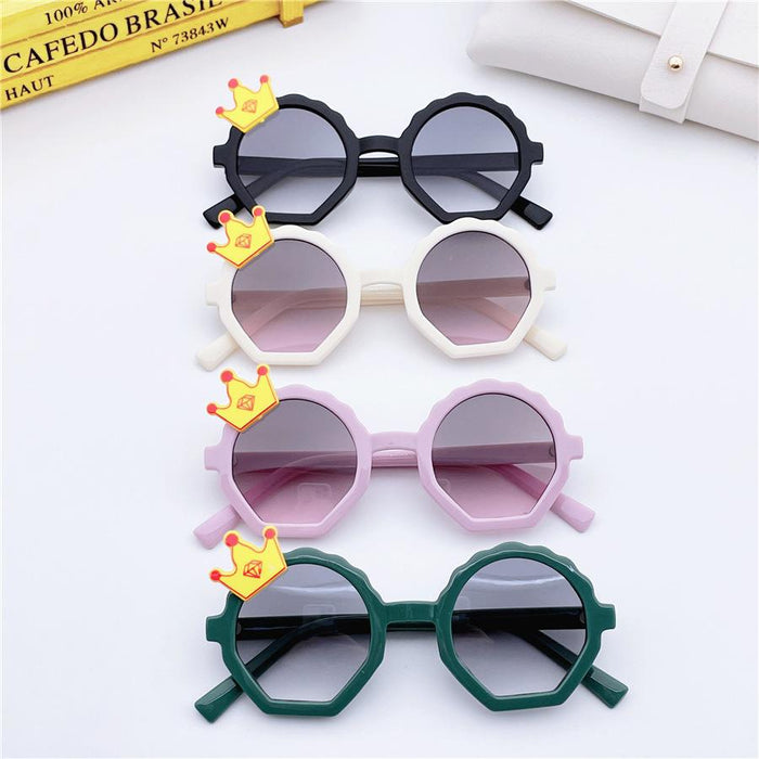 Children's small crown sunglasses and sun visors