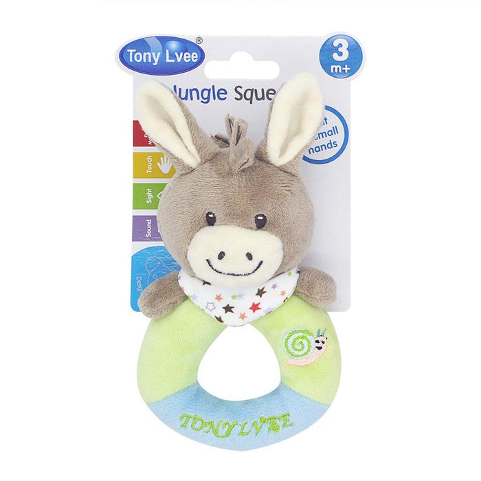 Tony Lvee Animal Round Baby Hand Rocking Toy