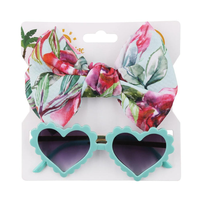 Children's Sunglasses Polyester Printed Hair Band
