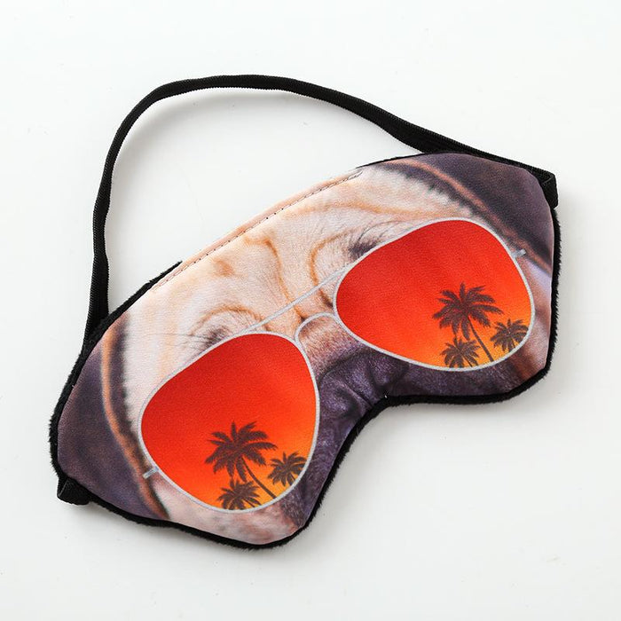 Creative Tiger Pug Cat 3d Animal Cartoon Blindfold Eye Mask