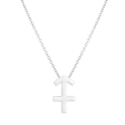 Twelve Constellations Necklace Collarbone Chain Pendant Card Short Necklace