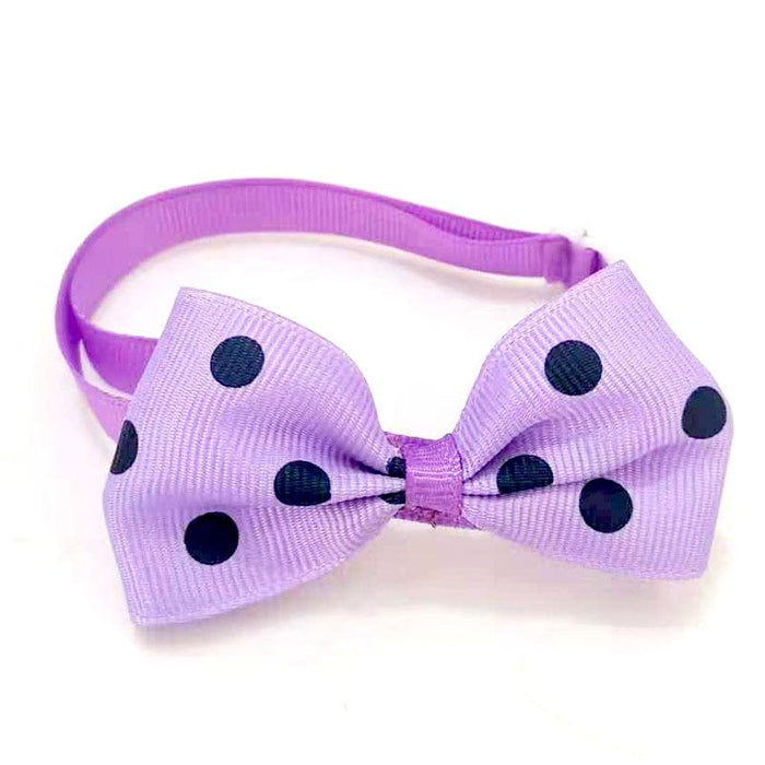 15 Colors into multi-color optional pet bow tie adjustable