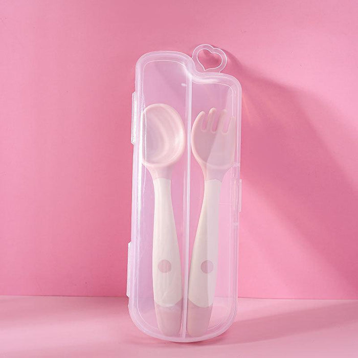 Bendable Silicone Spoon for Baby Utensils Set
