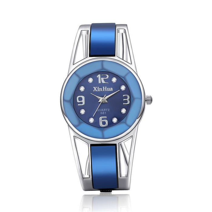 Women Watch Stainless Steel Quartz Wristwatch