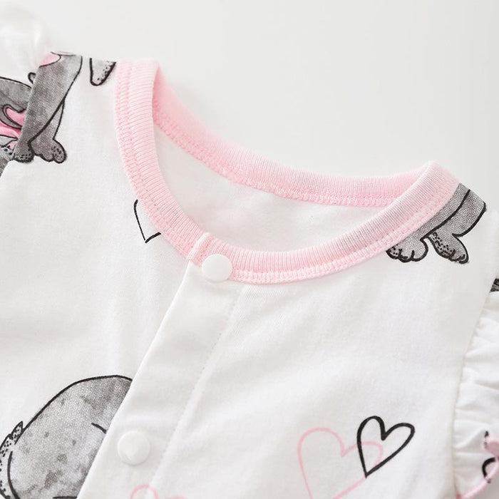 Summer Cute Rabbit Baby Jumpsuit
