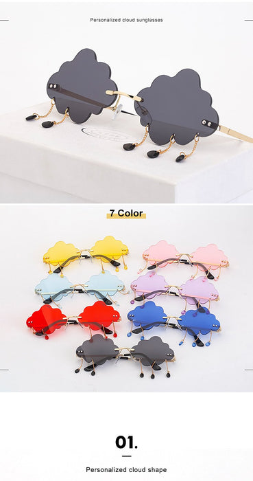 Cloud Design Sunglasses Party Funny Sunglasses