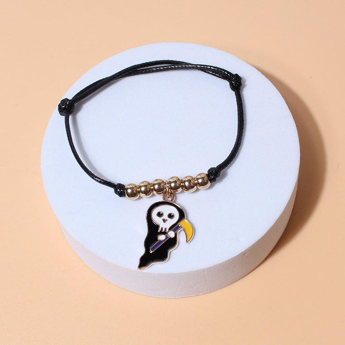 Fashion Personality Halloween Pumpkin Pendant Women's Bracelet