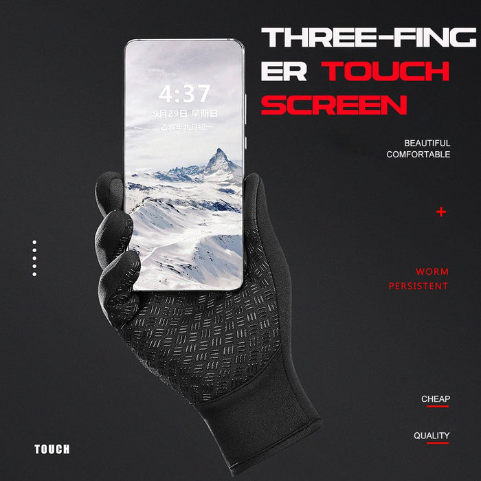 Winter Cycling Warm Touchscreen Full Finger Glove