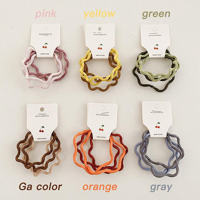 Candy Gradient Wavy Hair Rope