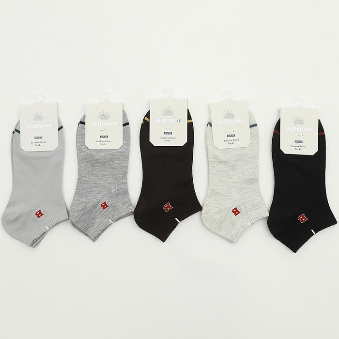 New Men's and Women's Low-top Socks Cotton Boat Socks