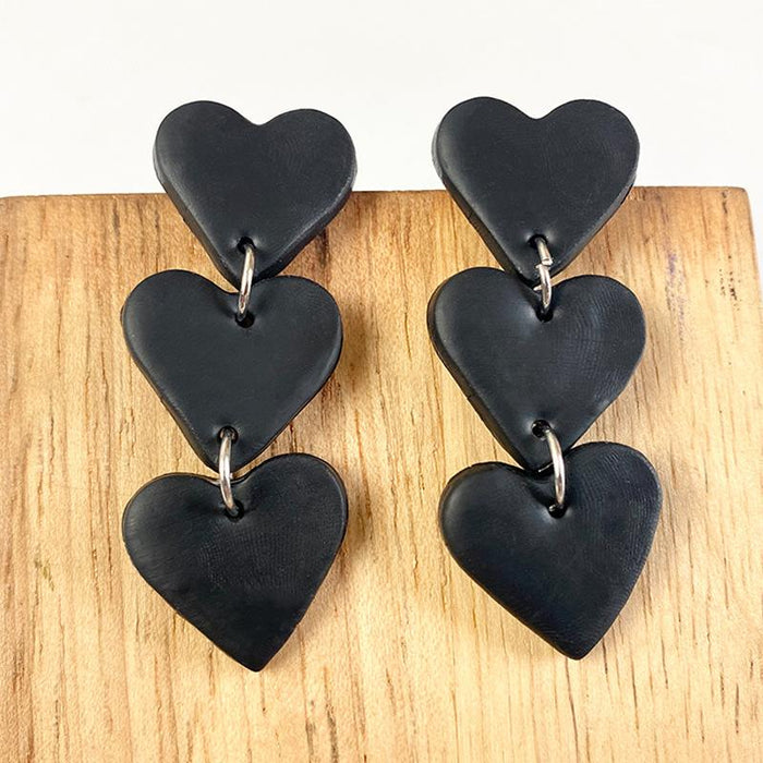 Alien Butterfly Tassel Love Pumpkin Moon Clay Earrings Earrings