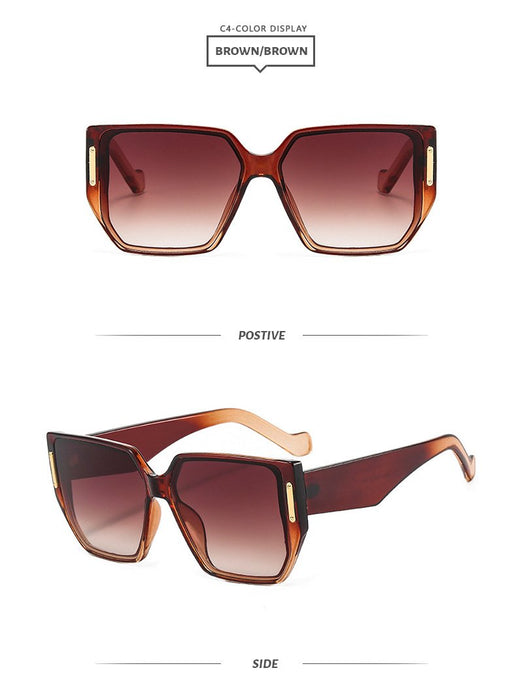 Irregular Sunglasses Retro