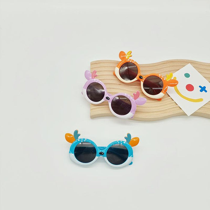 New Fashion Cute Fashion Cartoon Deer Children's Sunglasses