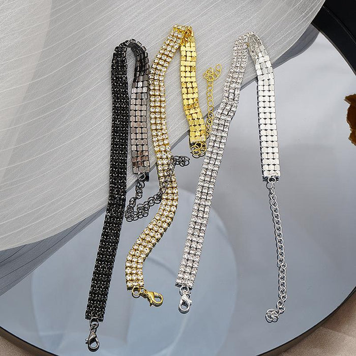New Fashion Rhinestone Women's Necklace Accessories