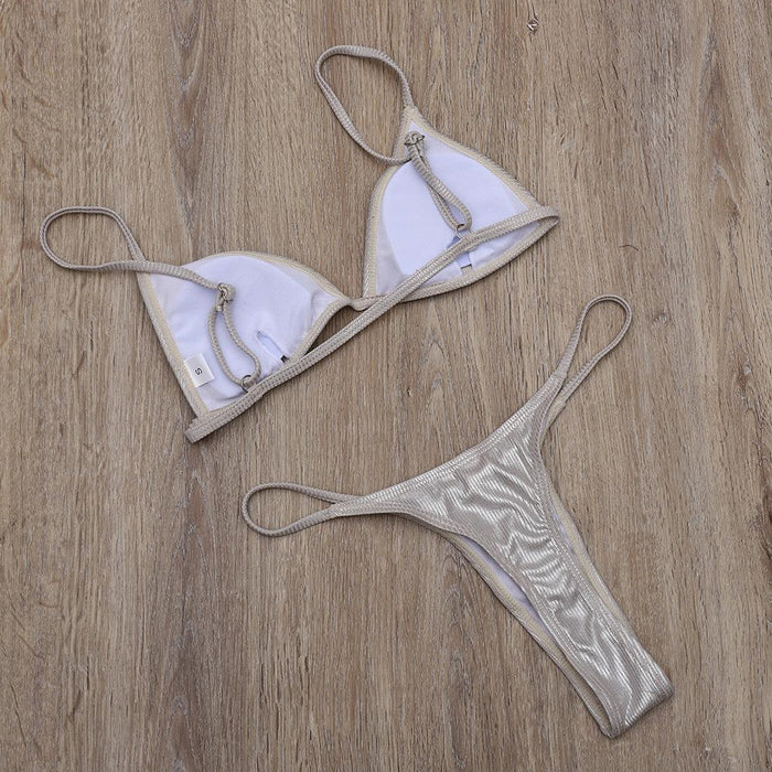 Sexy Separate Strap Split Bikini