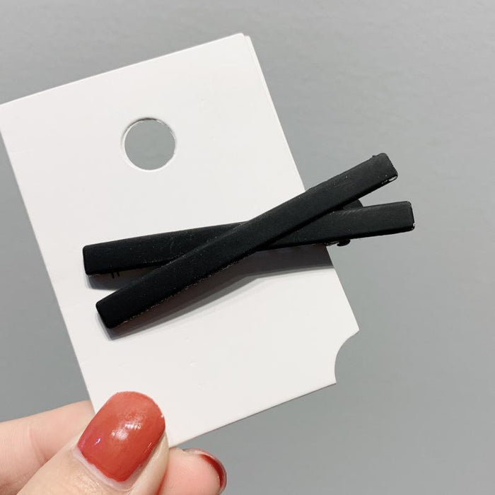 （3PCS）Cross Scrub Hair Clips