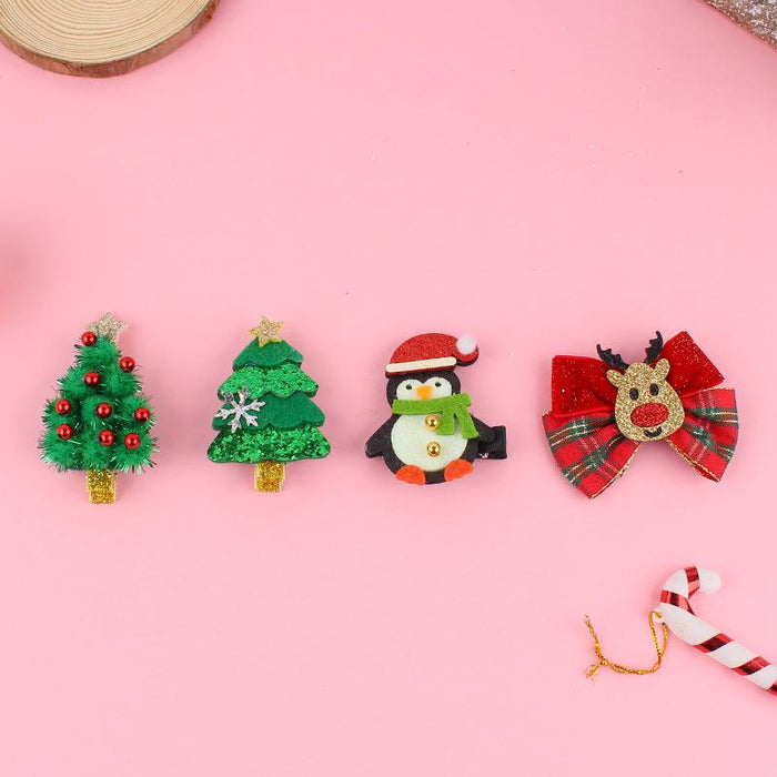 Children's Hair Clip , Hairpin of Christmas Style