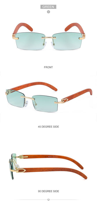 New Fashion Men's Ultra Clear Frameless Sunglasses