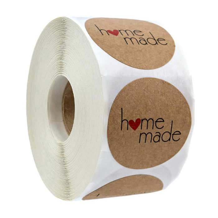 100-500pcs Vintage Kraft Paper Scrapbook Gift Stickers