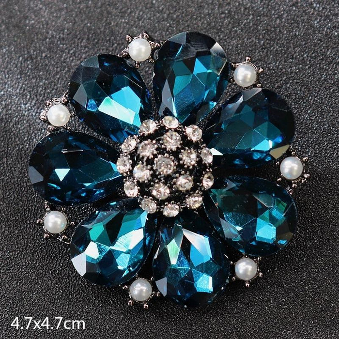 Multi Styles of Exquisite Brooch Vintage Women's Suit Accessories