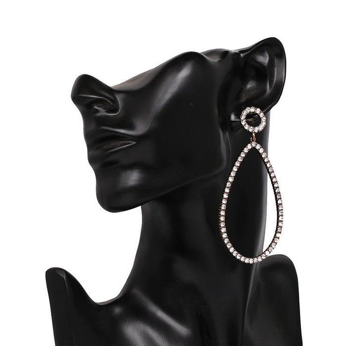 New Creative Versatile Women's Round Fashion Earrings Accessories