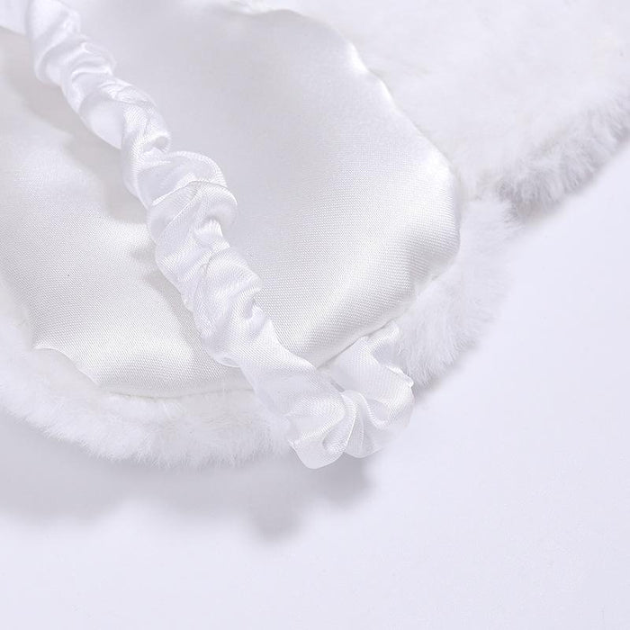 Cartoon Pink Gradient Colorful Unicorn Blindfold Eye Mask