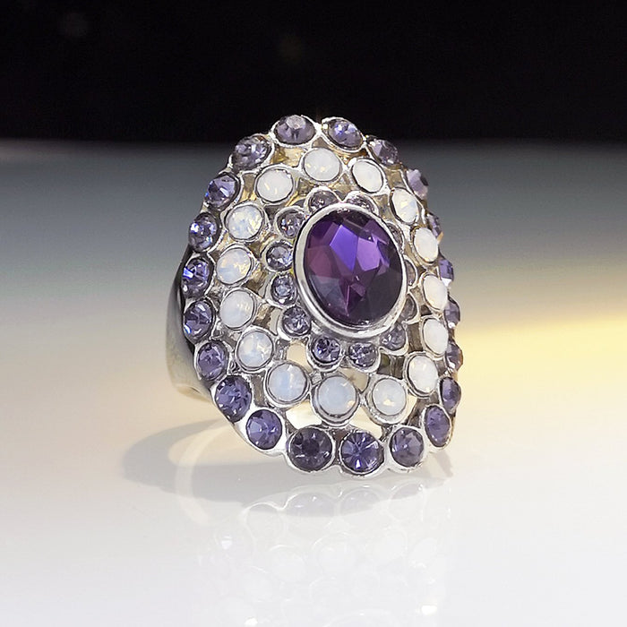 Fashion Multi Color Ring Female Personality Ring