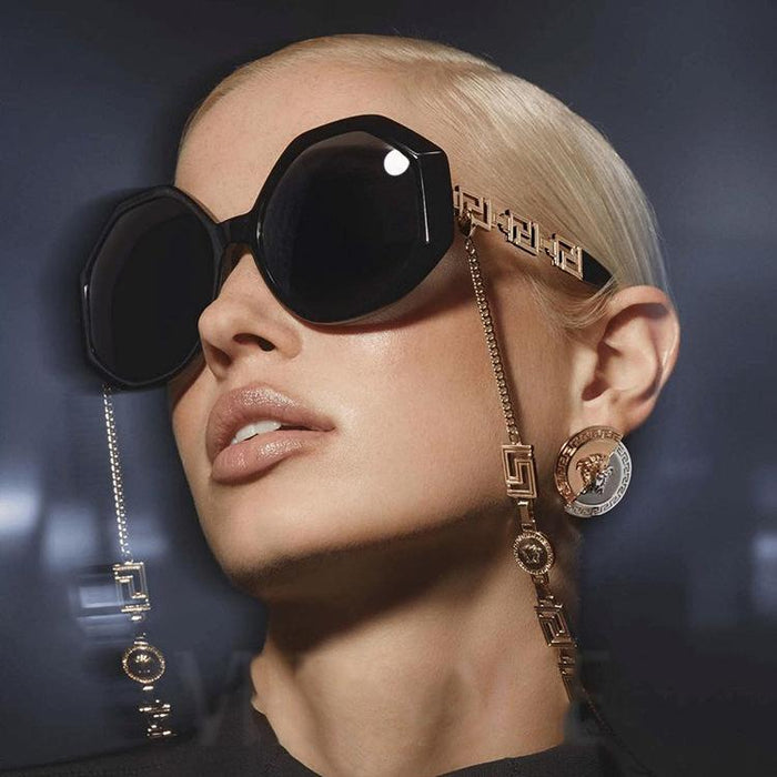 Large frame square Sunglasses female Sunglasses