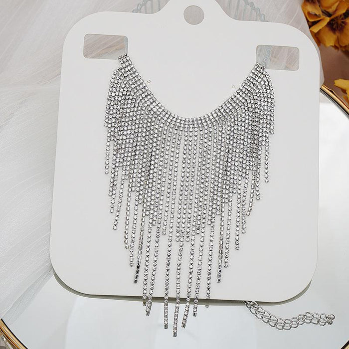 Fashionable and Exquisite Tassel Women's Neck Chain Necklace