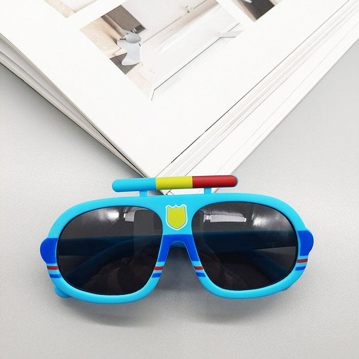 Fashion Cartoon Car UV Proof Children's Sunglasses