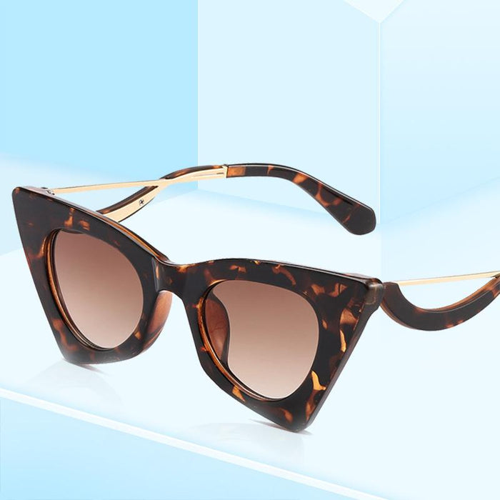 New cat's Eye Sunglasses damp Sunglasses UV protection