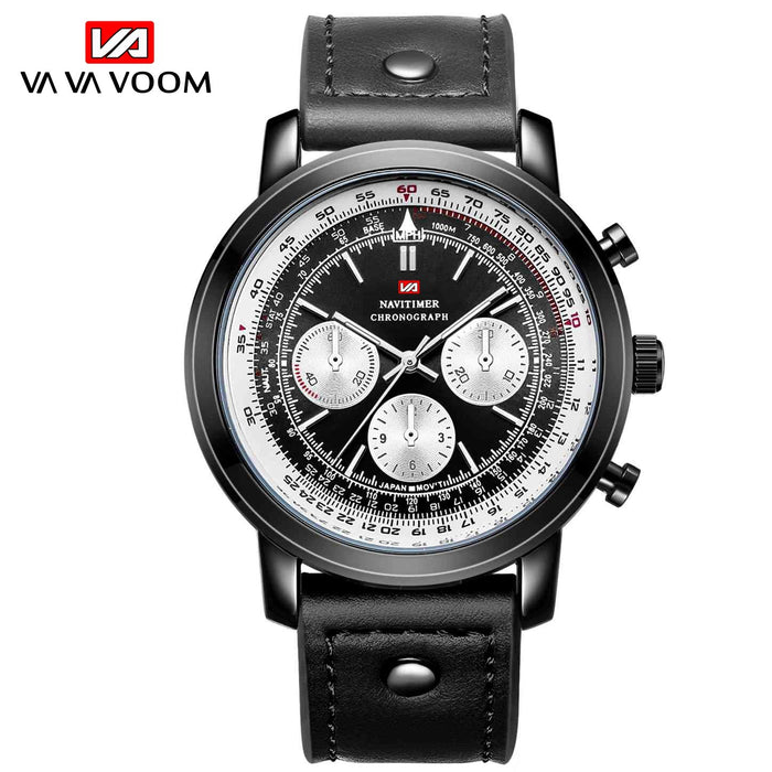 Movement Men Wristwatch Pilot Blackbird Chronograph Fashion Watch Brand Luxury Sports Watches