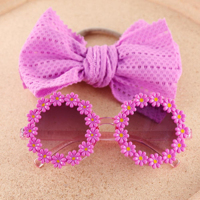Kids Sunglasses Headband Set