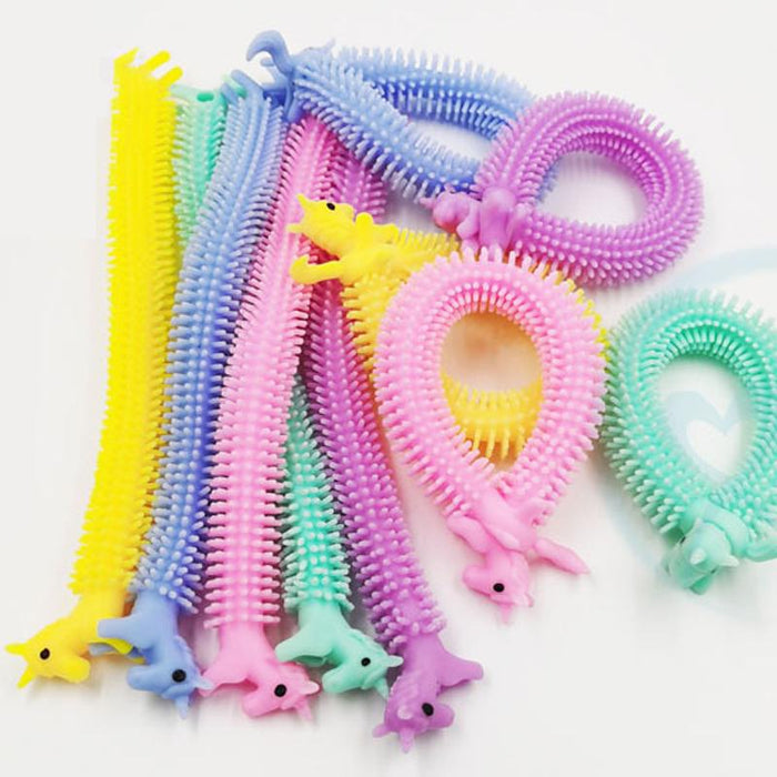 Unicorn Worm Noodles Stretch Stress Resistant Children's Toy