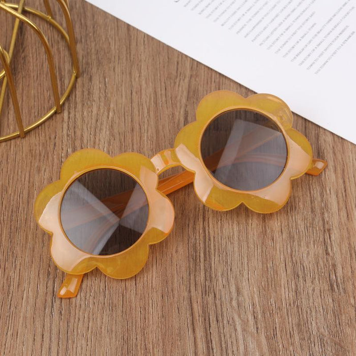 Sunglasses children's flower glasses beach glasses