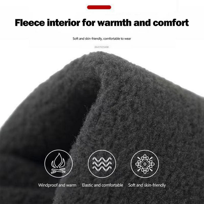 Warm Winter Gloves for Men Touchscreen Waterproof Windproof Gloves
