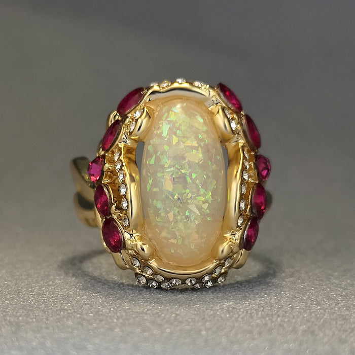 New Fashion Exaggerated Gold Women's Ring