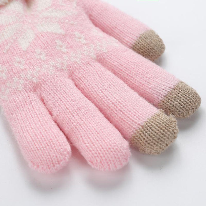 Thick Cashmere Two Layer Winter Gloves
