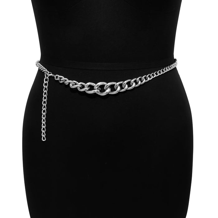 Retro Simple Geometric Women's Single Layer Body Chain