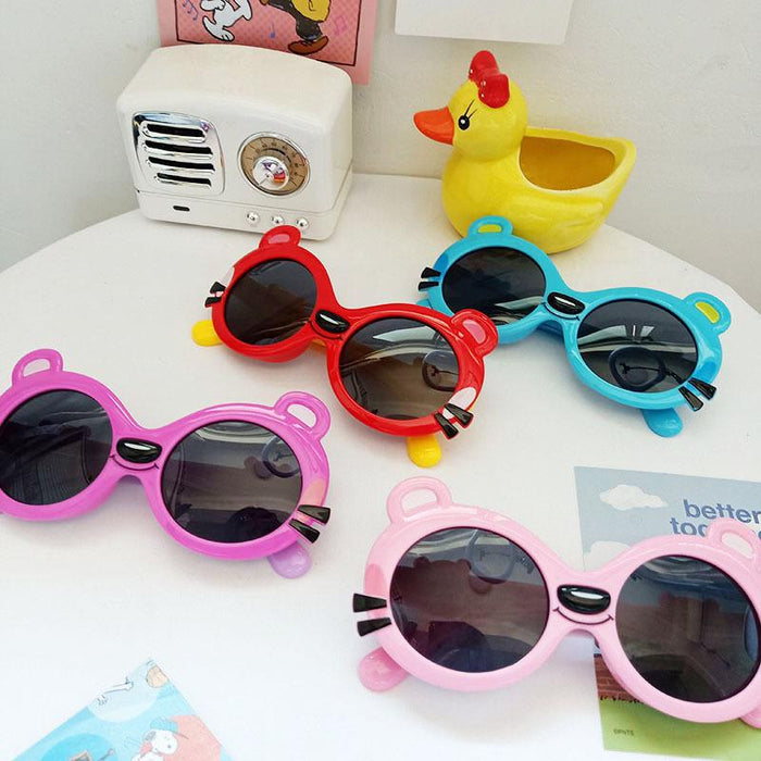 Happy Bear Silicone Polarized UV Proof Children's Sunglasses